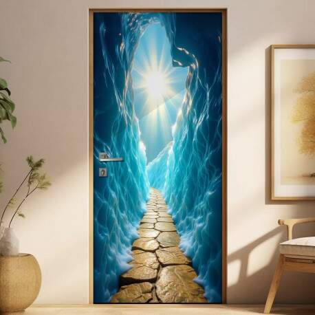 Adesivo de Porta Caminho de Moiss