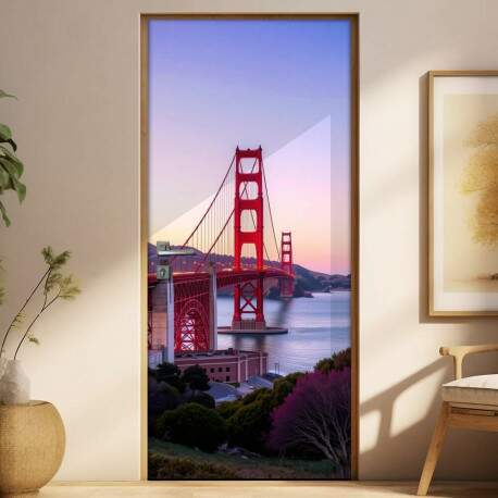 Adesivo de Porta Golden Gate Bridge