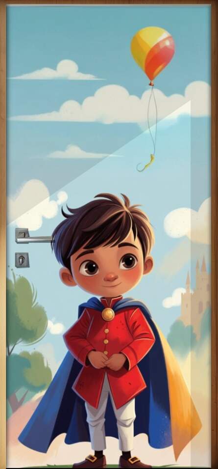 Adesivo de Porta princepe