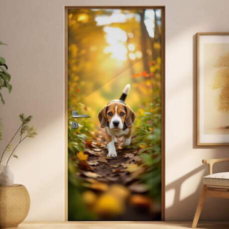 Adesivo de Porta cachorro