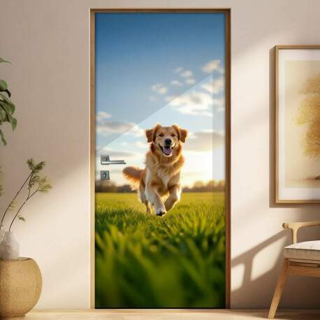 Adesivo de Porta cachorro