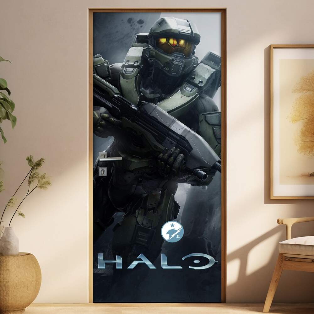 Adesivo para Porta Jogos Halo