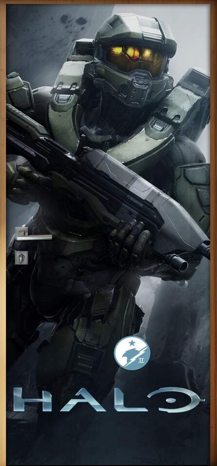 Adesivo para Porta Jogos Halo