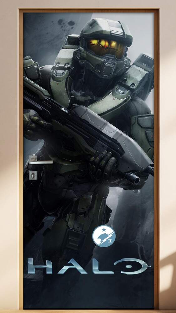 Adesivo para Porta Jogos Halo