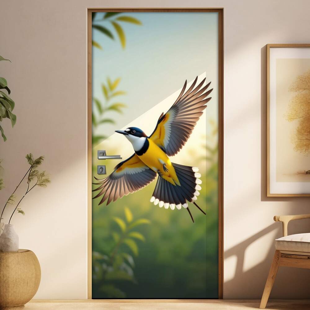 Adesivo de Porta Bem-te-vi