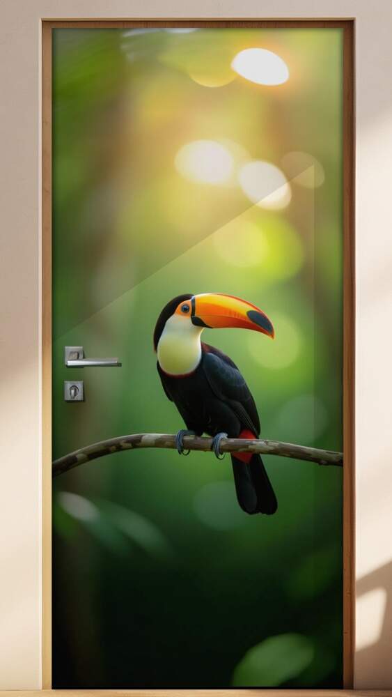 Adesivo de Porta Tucano