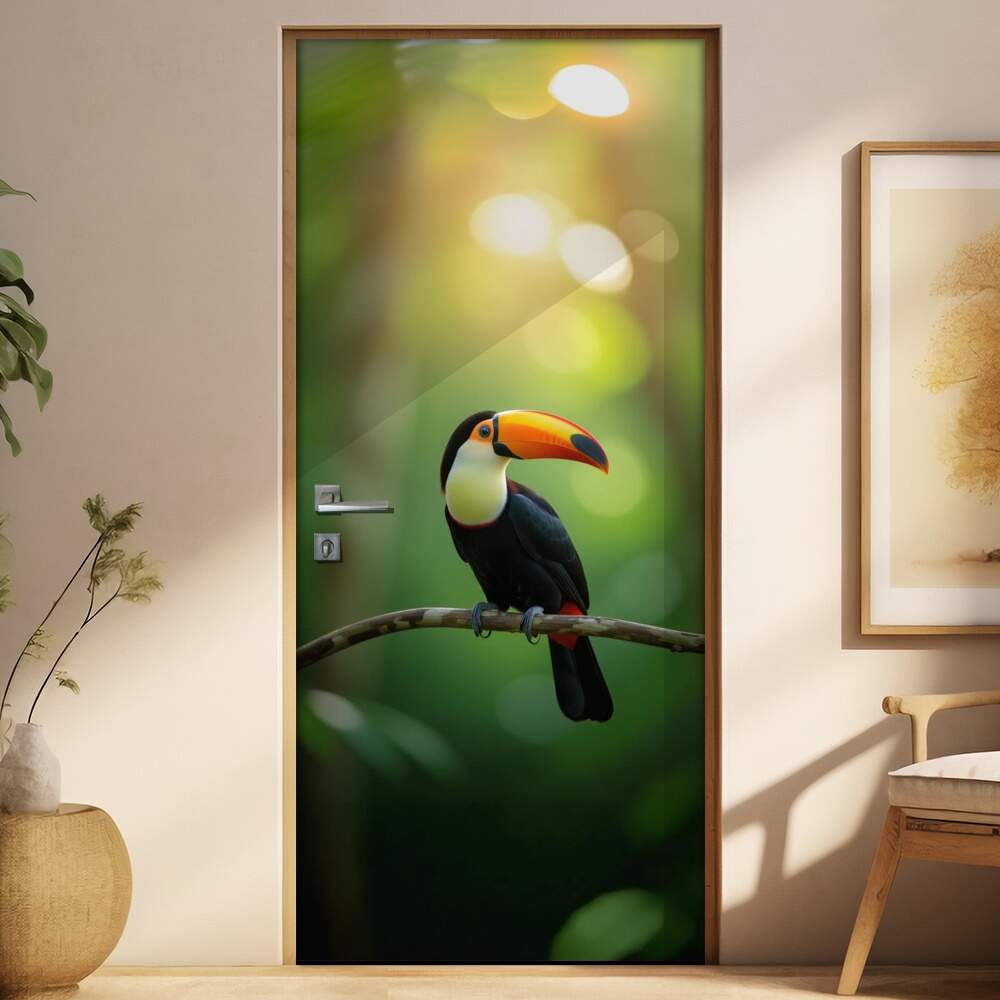 Adesivo de Porta Tucano