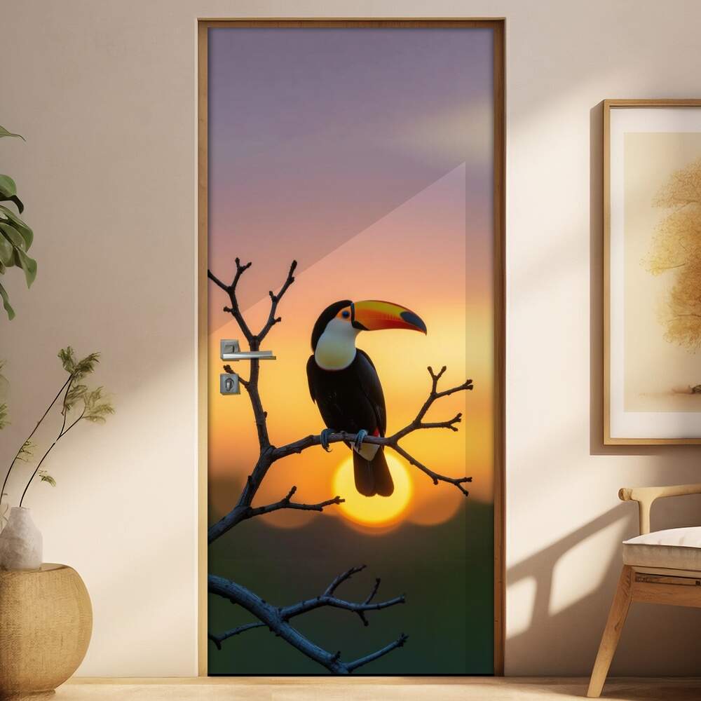 Adesivo de Porta Tucano