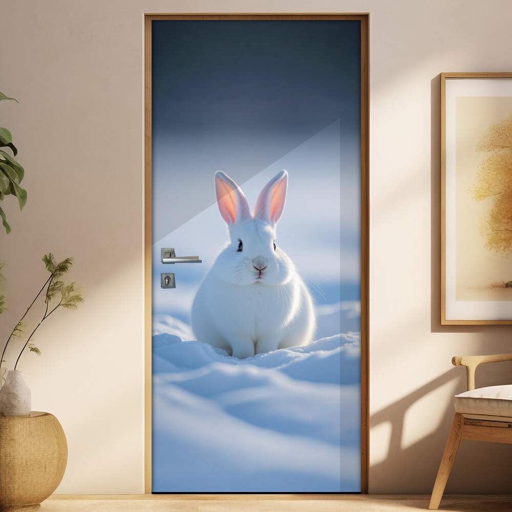 Adesivo de Porta Coelho