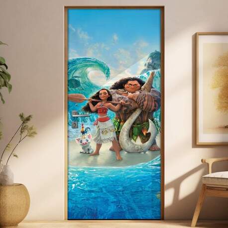 Adesivo para Porta Infantil Moana 2