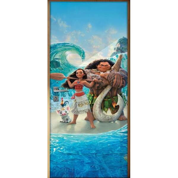 Adesivo para Porta Infantil Moana 2