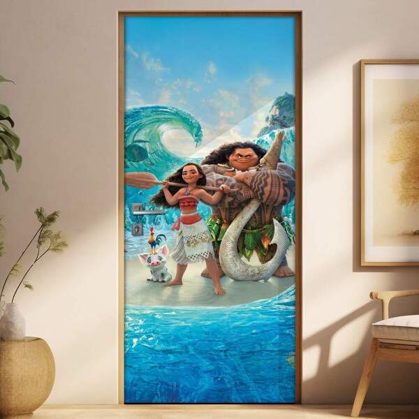 Adesivo para Porta Infantil Moana 2