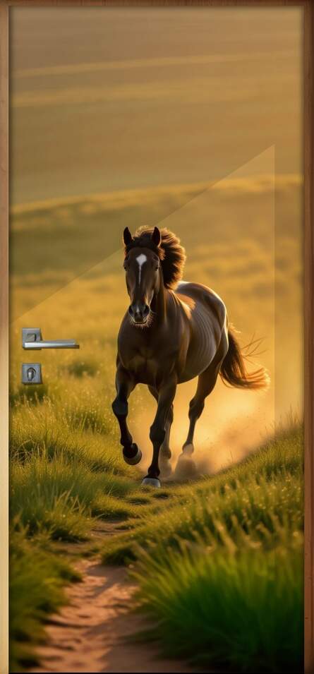 Adesivo de Porta Cavalo