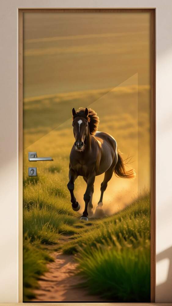 Adesivo de Porta Cavalo