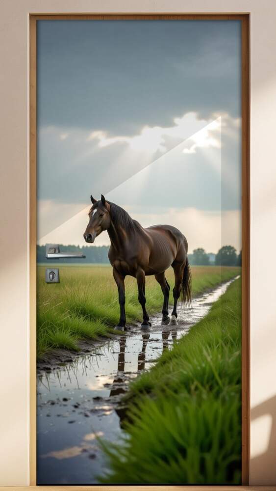 Adesivo de Porta Cavalo