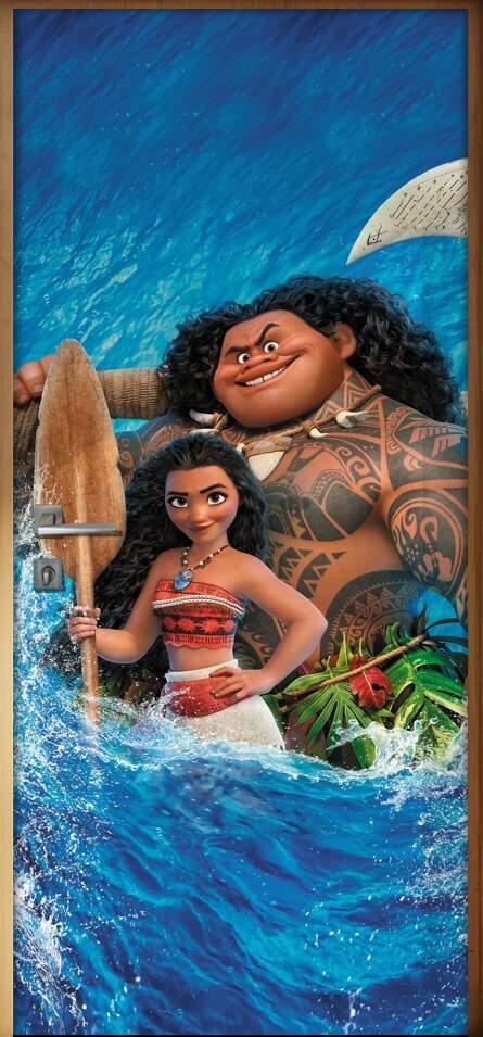 Adesivo para Porta Infantil Moana 3