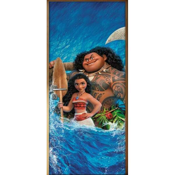 Adesivo para Porta Infantil Moana 3