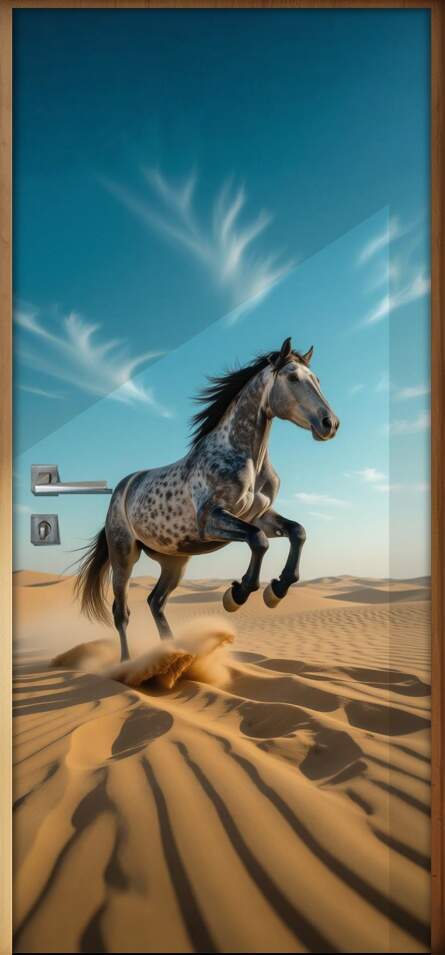 Adesivo de Porta Cavalo