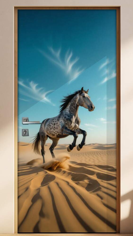 Adesivo de Porta Cavalo