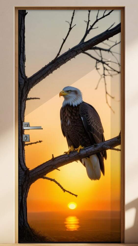 Adesivo de Porta �guia