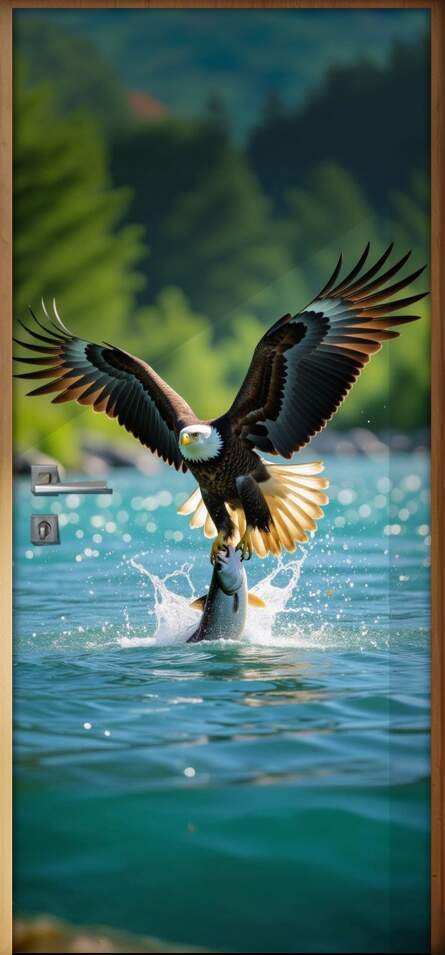 Adesivo de Porta �guia