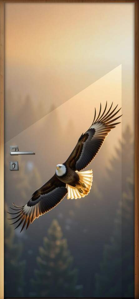 Adesivo de Porta �guia