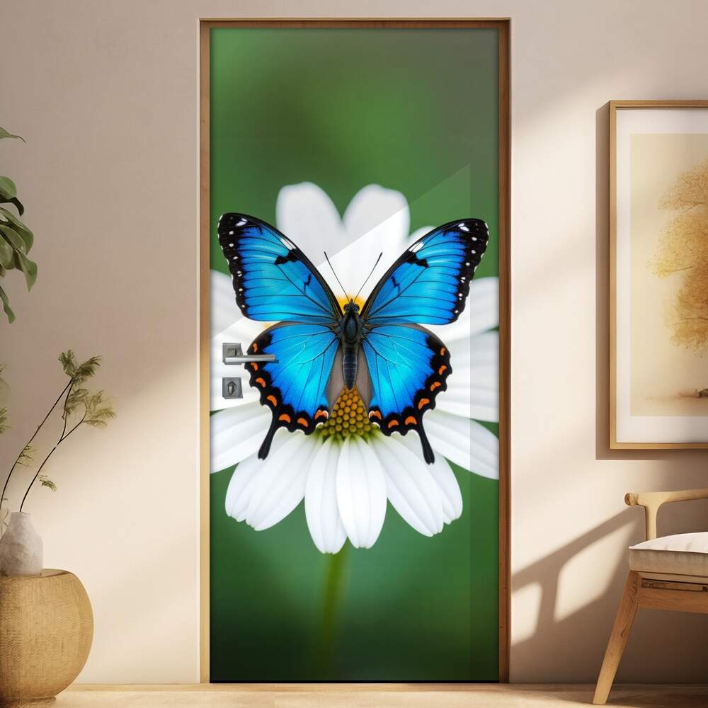 Adesivo de Porta Borboletas