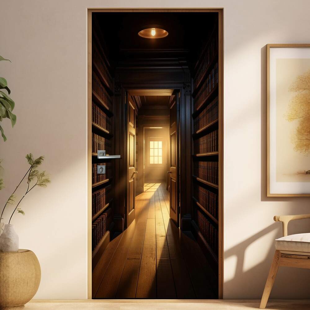 Adesivo de Porta Passagens secretas