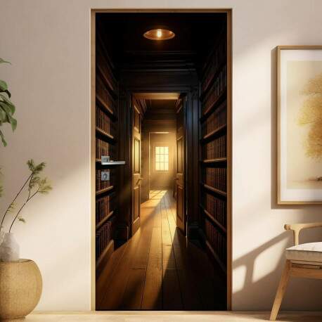 Adesivo de Porta Passagens secretas