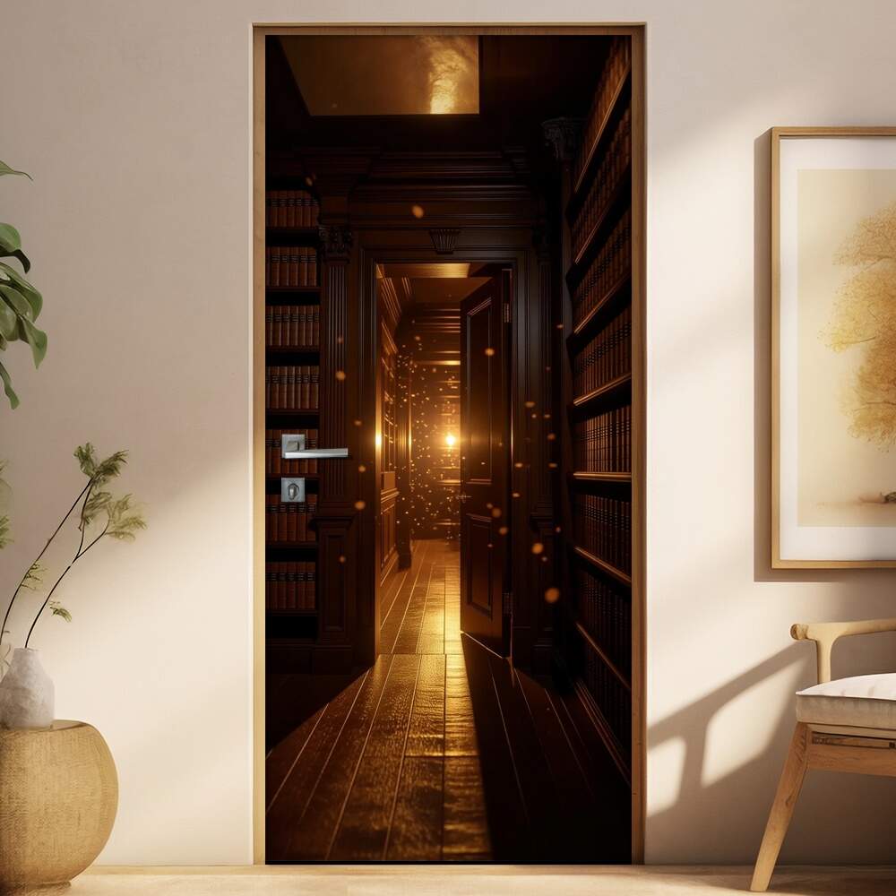 Adesivo de Porta Passagens secretas