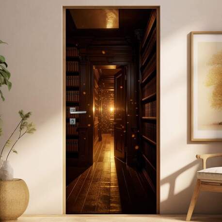 Adesivo de Porta Passagens secretas