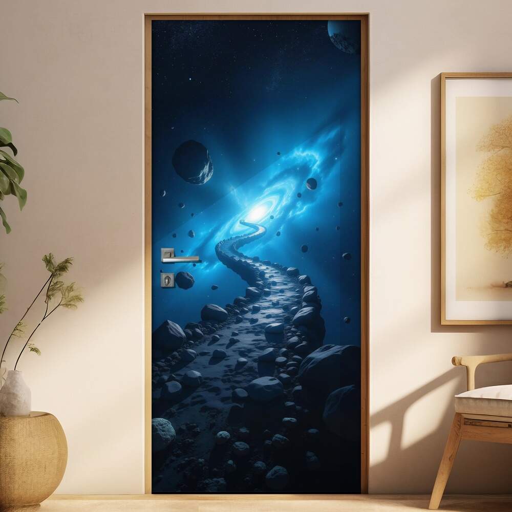 Adesivo de Porta espaciais