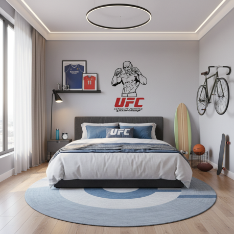 Adesivo de parede UFC