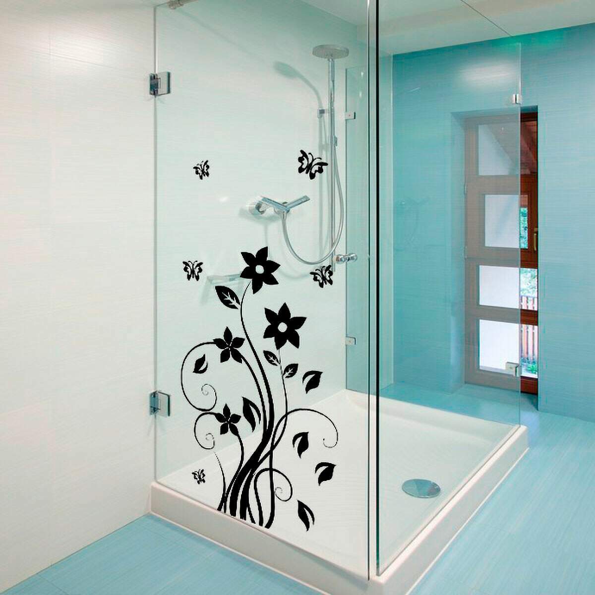 Adesivo para Box de Banheiro 1