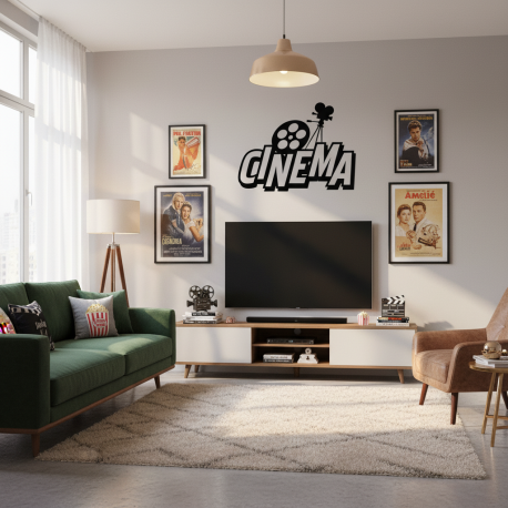 Adesivo de Parede Cinema