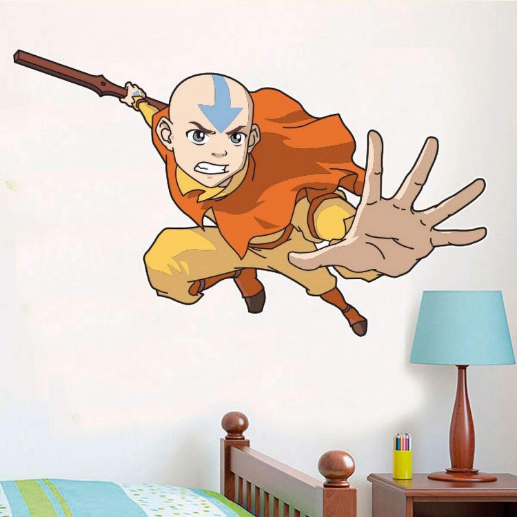 Adesivo de Parede Infantil Avatar A Lenda de Aang