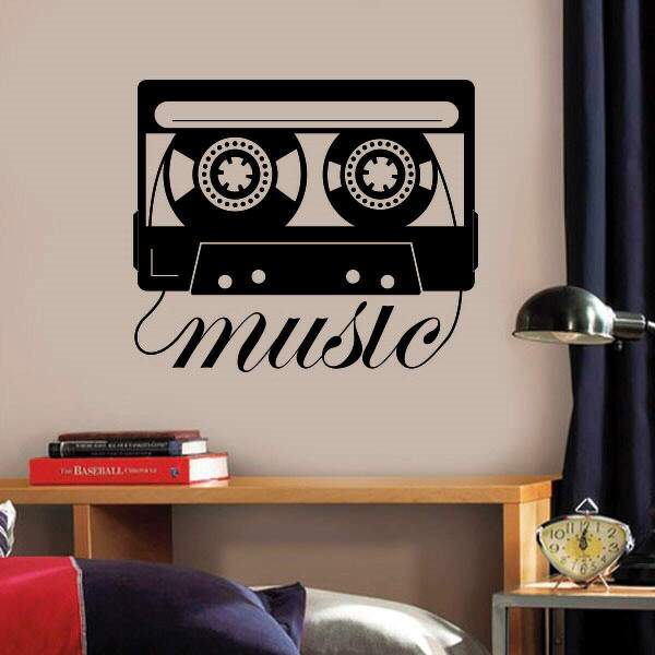 Adesivo de Parede Fita Music
