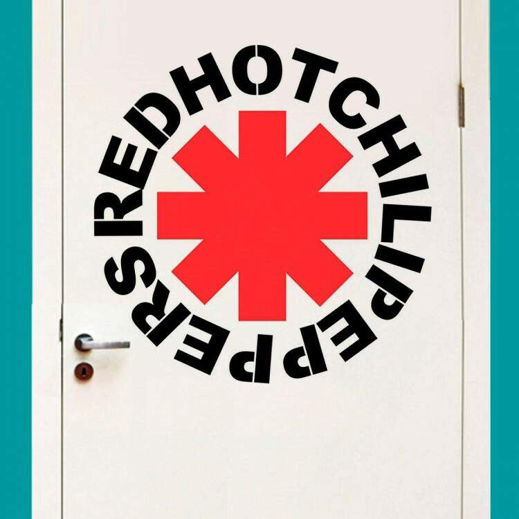 Adesivo de Parede Red Hot Chili Peppers