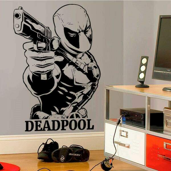 Adesivo de Parede DeadPool 5