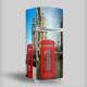 Adesivo para Envelopamento de Geladeira Completa London Londres