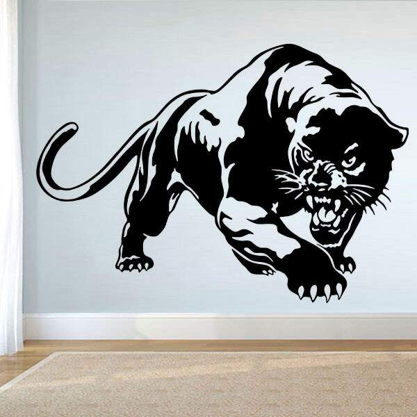 Adesivo de Parede Pantera Negra