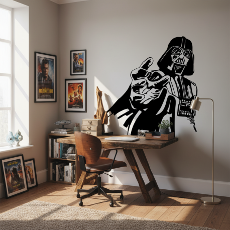 Adesivo de Parede Star Wars Darth Vader 2