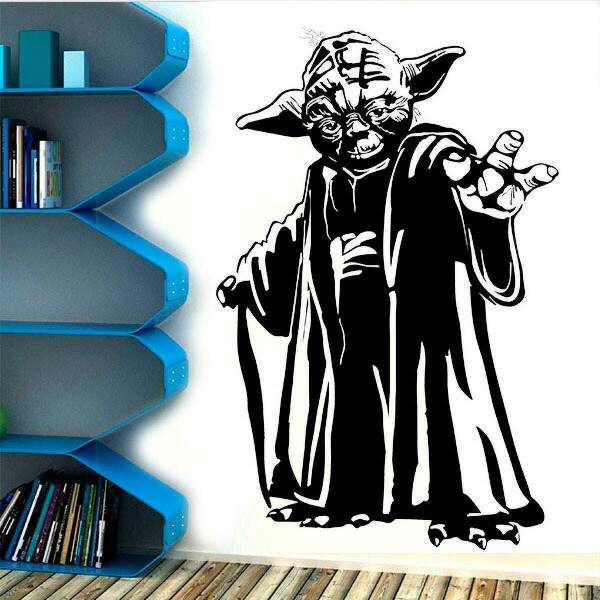 Adesivo de Parede Star Wars Mestre Yoda