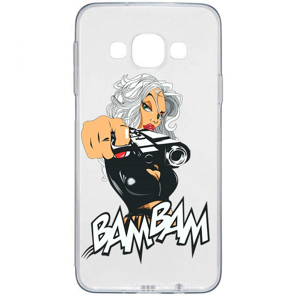 Capinha para Celular Mulher Sensual e Armas 4