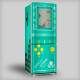 Envelopamento de Geladeira Brick Game Verde