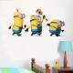 Adesivo de Parede Infantil Minions e Viol�o