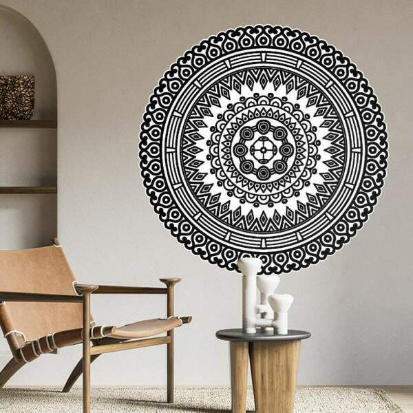 Adesivo de Parede Mandala Cor nica 41