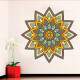 Adesivo de Parede Mandala Colorida 89