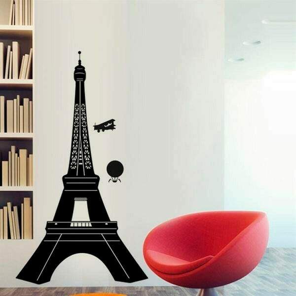 Adesivo de parede Torre Eiffel Paris 3