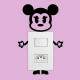 Adesivo de Parede para Interruptor Minnie